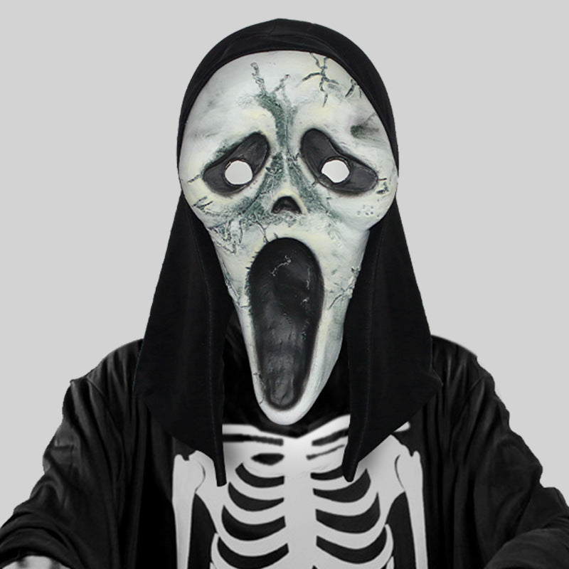 Scream Horror Mask Headgear Masquerade