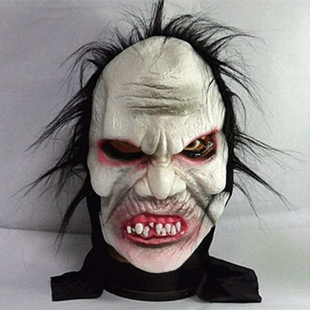 Horror Halloween Mask – Grimace Zombie Ghost Face Scary Murder Costume Mask for Parties & Festivals